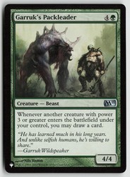 Garruk's Packleader 177/249 The List