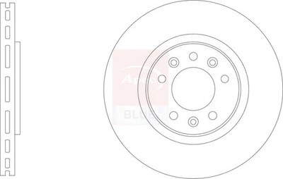 2x Brake Discs Pair Vented fits CITROEN DISPATCH 1.6D Rear 2016 on 294mm Set New