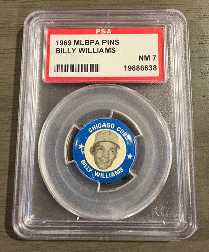 Billy Williams 1969 MLBPA Pins card