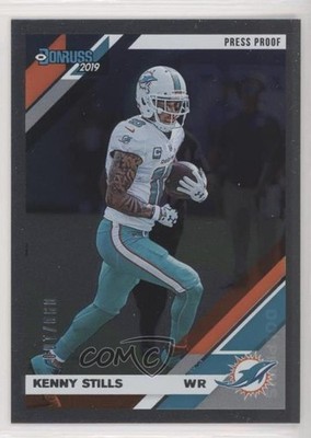 2019 Panini Donruss Press Proof Silver 98/100 Kenny Stills #148 0c2