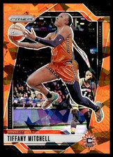 Tiffany Mitchell Orange Ice #57 2024-25 Panini Prizm WNBA Connecticut Sun