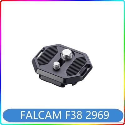FALCAM F38 Schnellwechselplatte mit 1/4 und 3/8 Doppelgewinde für Arca Swiss