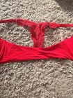 Womens VICTORIA'S SECRET Red Lined Demi Racerback Bra Size 32DDD BNWT — photo 8