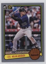 2017 Panini Donruss Retro 1983 Gray Border 23/199 Nolan Arenado #RV-11 0q3