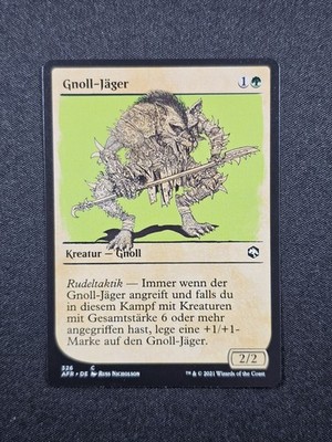 MAGIC MTG - Gnoll-Jäger - AFR 326 - Forgotten Realms - COMMON - TOP