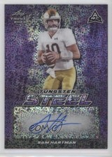 2023 Leaf Trinity Steel Purple Tungsten 5/8 Sam Hartman #SA-SH1 Auto 4vy