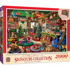 Master Pieces Signature Collection - Festive Finds 2000 Piece Jigsaw Puzzle