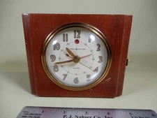 General Electric Telechron 7H162 "Gay Hour" Clock Quiet Running Good Condition