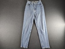 Vintage Anchor Blue Jeans 7/8M Mom High Rise Relaxed Denim 90s vintage Y2K