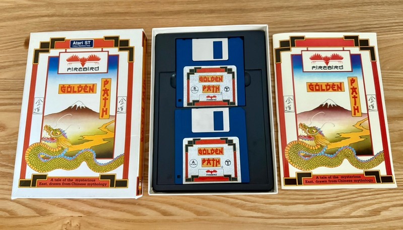 Golden Path ~ Atari ST 1998 ~ Firebird ~ Vintage Game. Boxed 2 Disks & Manual