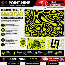 F1 Racing Lando Norris Flags - Perfect for Camping, Parties + Wall Decor - New!