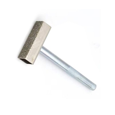Alloy Wheel Dressing Tool Features Carbide Embedded Head Sharpening Stone