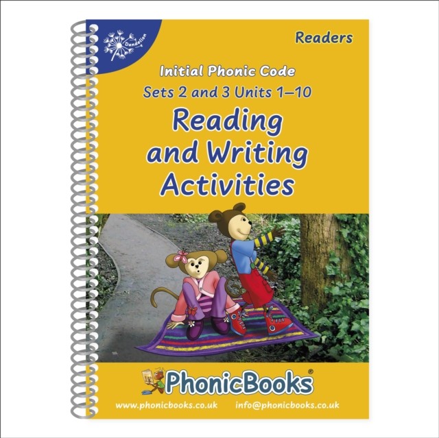 Phonic Books Dandelion Readers Reading and Writing Activities Set 2 Units 1-10