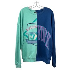 Wild Fable Womens Graphic Sweatshirt Multicolor Size Large