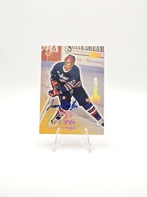 Jason Sweitzer 1996 Classic Visions Signings Autographs Gold SP