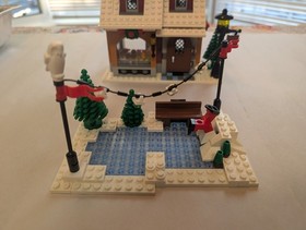 LEGO 10216 Winter Village Bakery COMPLETE with minifigs no box manual