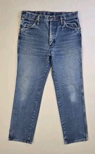 Vintage Wrangler Jeans 936PWD 31x30 Cowboy Western Great Fades Made In USA