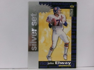 1995 Collector's Choice You Crash the Game Prizes Silver Set John Elway #C2 HOF