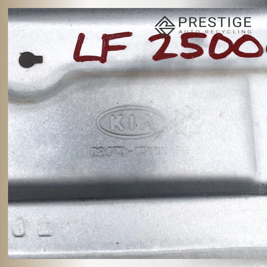 Regulador de ventana de puerta KIA FORTE 2010-2013 sedán con motor delantero izquierdo 824011M010 Foto 2 de 4