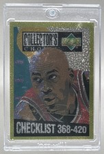 Michael Jordan 1994 Upper Deck Collector's Choice #420 Gold Facsimile Signature