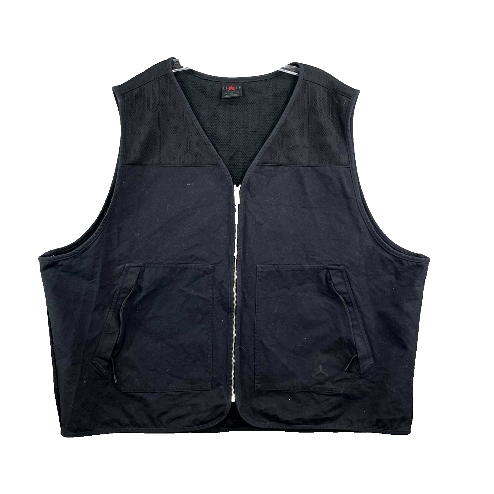 Air Jordan Essentials Utility Vest Mens 3XL Full Zip Hiking Tactical Hunting