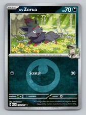 N's Zorua (Energy Symbol Pattern) 136/217 Ascended Heroes Pokemon Reverse Holo