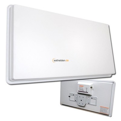 Selfsat H30D Series Single Flat Satellite Dish HD TV Antenna