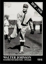 1991 Conlon Collection #9 Walter Johnson Washington Senators