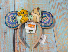 Genuine HK Disney Resort The Lion King Simba & Nana Headband Disneyland NEW