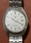 Vintage Pulsar Y562-8139 Quartz Mens Day Date Watch Japan Running Made By Seiko
