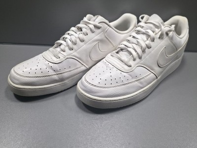 Nike Court Vision Sneaker Weiß Gr. 47 / US 14 / UK 13 Leder
