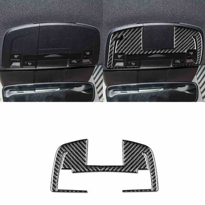 Roof Reading Light Panel Carbon Fiber Trim For Porsche 718 Boxster Cayman 16-22