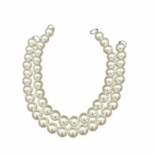 Chaîne de Perles 12 Mm DIY Chaîne de Perles pour Lustre Finition Nacrée