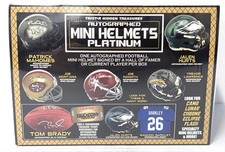 2023 TriStar Hidden Treasures Signed FB Mini Helmet Platinum Edition Hobby Box