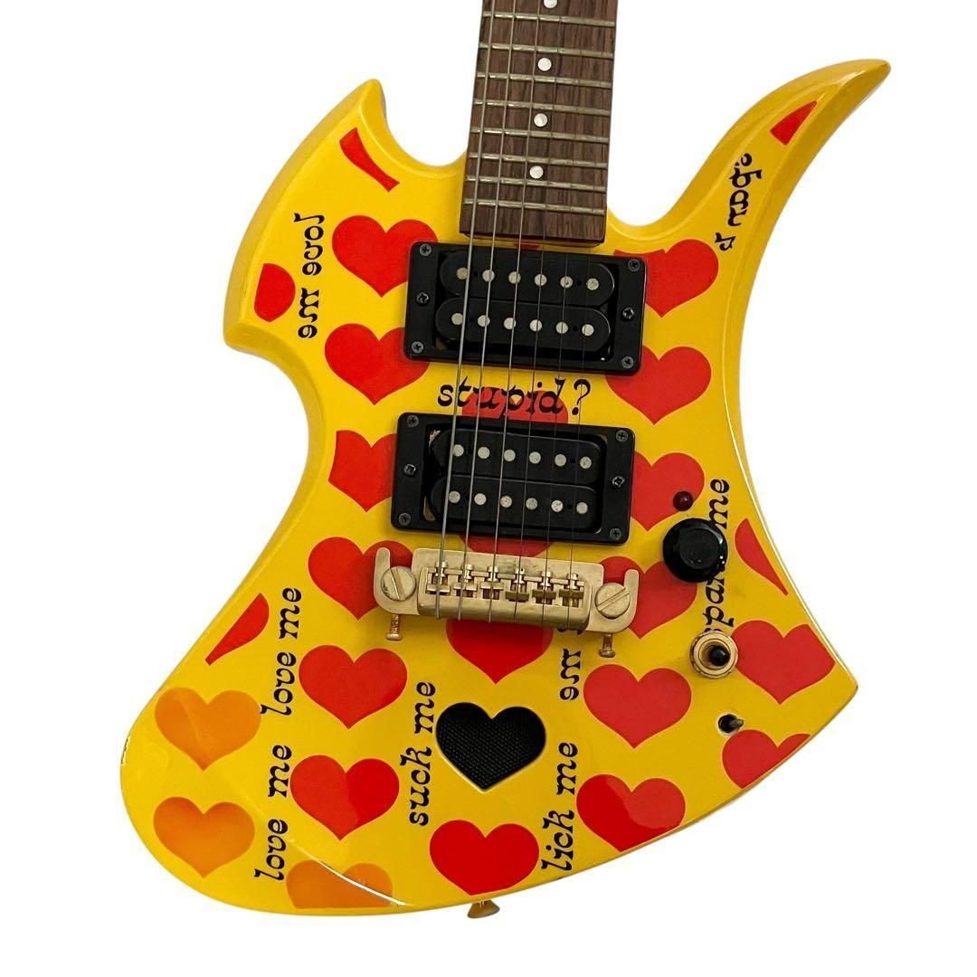 FERNANDES Burny XJAPAN hide model electric guitar YELLOW HEART YH