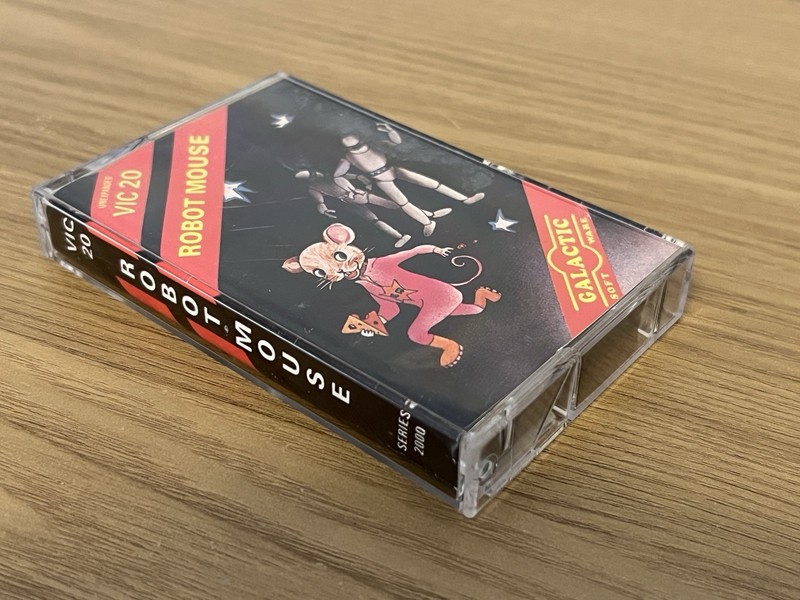 Robot Mouse VIC-20 Cassette Game - Ultra Rare & Untested -🕹️Retro Gift Idea🕹️