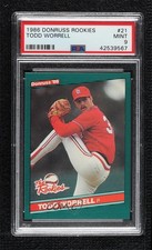 1986 Donruss The Rookies Box Set Todd Worrell #21 PSA 9 MINT kh0