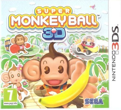 Super Monkey Ball 3D Nintendo 3DS Spiel | getestet & funktionsfähig