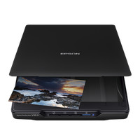 Epson Perfection V39II A4 flatbed photo and document scanner with stand