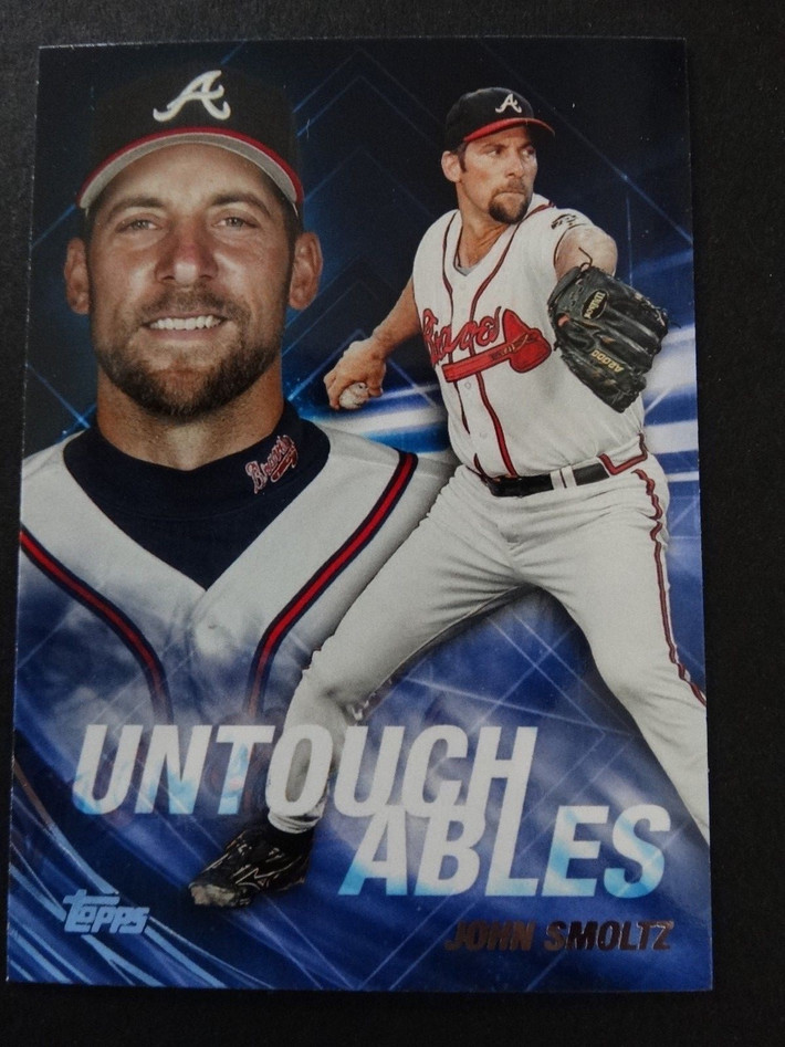 2017 Topps Update Series Untouchables #U-13 John Smoltz Braves Baseball Card