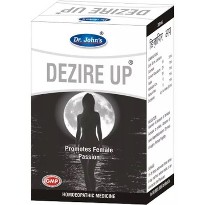 Dr Johns Dezire Up Drops (30ml) Promotes Female Passion Homeopathic Drops