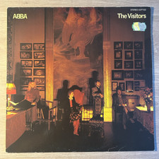 2311 122 Abba The Visitors Cover NM- Vinyl NM- 1981 Germany Polydor