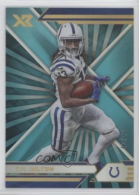 2021 Panini XR Teal 42/49 TY Hilton #43 0eo6