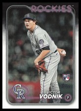 2024 Topps #607 Victor Vodnik Colorado Rockies Baseball Card