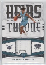2020-21 Panini Crown Royale Heirs to the Throne Vernon Carey Jr #HT-CAR 0v9m