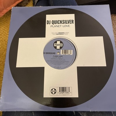 DJ QUICKSILVER  - Planet Love : 12'' Vinyl 4 Track 12'' Single 1998 EMI Records