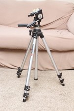 MANFROTTO 055 TRIPOD ALUMINUM WITH LARGE 029 PRO HEAD