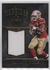 2017 Panini Majestic Unsung Warriors Materials Gold 46/75 Carlos Hyde 15w6