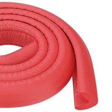 4-Pack Corner Guards Edge Protectors, 6.5 Ft/2m L Shape for Furniture, Red