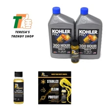 Pack of 2 -S Extended Life 10W-50 Synthetic Engine Oil and Fuel Treatment